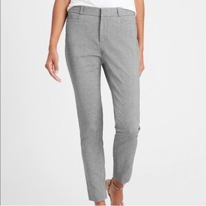 Banana Republic (Sloan style) Light Gray Ankle Pants